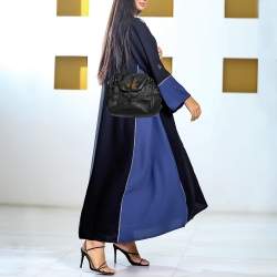 Marc Jacobs Black Leather Petal to the Metal Natasha Bird Shoulder Bag