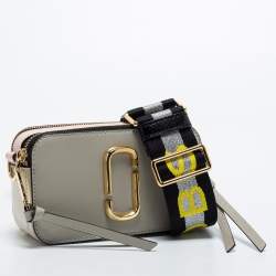 Pre Owned Marc Jacobs Multicolor Leather Snapshot Camera Crossbody Bag