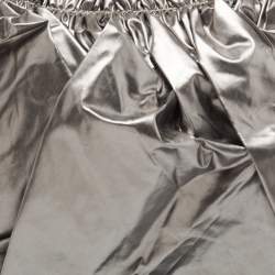 Pre Owned Marc Jacobs Silver Synthetic Leather Parachute Hobo