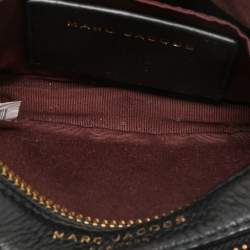 Pre Owned Marc Jacobs Black Leather Camera Crossbody Bag