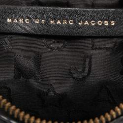 Pre Owned Marc by Marc Jacobs Black Patent Leather Totally Turnlock Percy Crossbody Bag