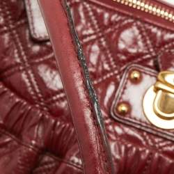 Pre Owned Marc Jacobs Red Quilted Leather Julianne Shoulder Bag