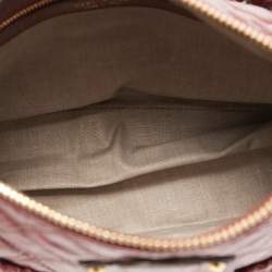 Pre Owned Marc Jacobs Red Quilted Leather Julianne Shoulder Bag