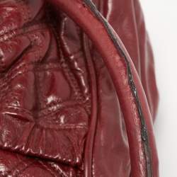 Pre Owned Marc Jacobs Red Quilted Leather Julianne Shoulder Bag