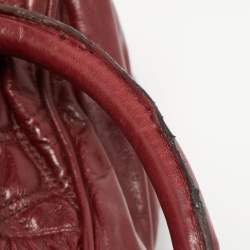 Pre Owned Marc Jacobs Red Quilted Leather Julianne Shoulder Bag