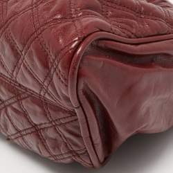 Pre Owned Marc Jacobs Red Quilted Leather Julianne Shoulder Bag