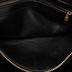 Marc Jacobs Black/Gold Leather Classic Blake Satchel