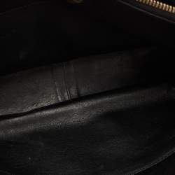 Marc Jacobs Black/Gold Leather Classic Blake Satchel