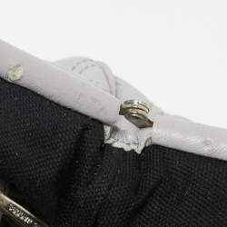 Pre Owned Marc Jacobs Grey Quilted Leather Little Stam Shoulder Bag