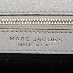 Pre Owned Marc Jacobs Grey Quilted Leather Little Stam Shoulder Bag