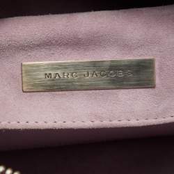 Marc Jacobs Burgundy Leather The Venetia Bowler Bag