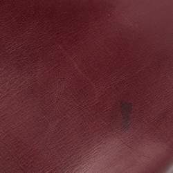Marc Jacobs Burgundy Leather The Venetia Bowler Bag