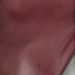 Marc Jacobs Burgundy Leather The Venetia Bowler Bag