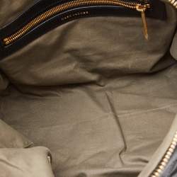 Pre Owned Marc Jacobs Black Quilted Leather Glam Satchel