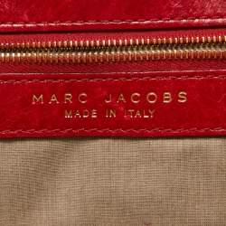 Marc Jacobs Red Quilted Leather Chain Satchel