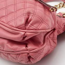 Marc Jacobs Pink Quilted Leather Cecilia Shoulder Bag