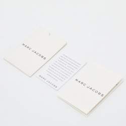 Pre Owned Marc Jacobs Black Quilted Leather Stam Satchel