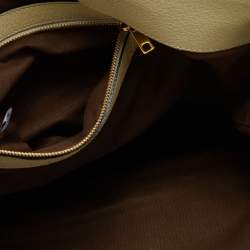 Pre Owned Marc Jacobs Beige Canvas and Leather Large Robert Duffy Bag on Bag Tote