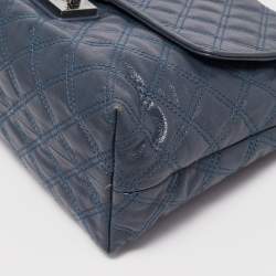 Marc Jacobs Nautical Blue Quilted Leather The XL Single Shoulder Bag