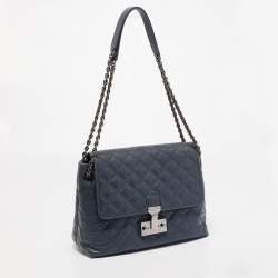 Marc Jacobs Nautical Blue Quilted Leather The XL Single Shoulder Bag
