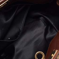 Pre Owned Marc Jacobs Gold/Brown Sequin and Leather Robert Duffy Hobo