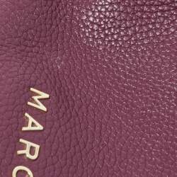 Marc Jacobs Purple Leather The Groove Messenger Bag
