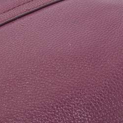 Marc Jacobs Purple Leather The Groove Messenger Bag