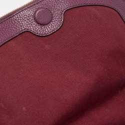 Marc Jacobs Purple Leather The Groove Messenger Bag