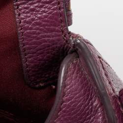 Marc Jacobs Purple Leather The Groove Messenger Bag