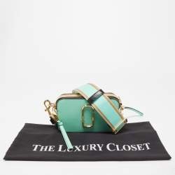 Marc Jacobs Tri Color Leather Snapshot Camera Crossbody Bag