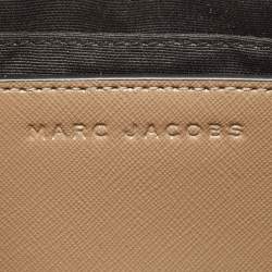 Pre Owned Marc Jacobs Beige/Cream Leather Snapshot Camera Crossbody Bag