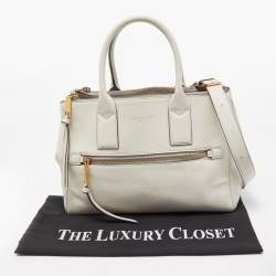 Marc Jacobs Off White Leather Gotham North South Tote