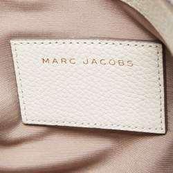 Marc Jacobs Off White Leather Gotham North South Tote