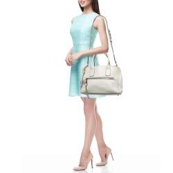 Marc Jacobs Off White Leather Gotham North South Tote
