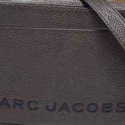 Marc Jacobs Grey Leather The Box 20 Top Handle Bag