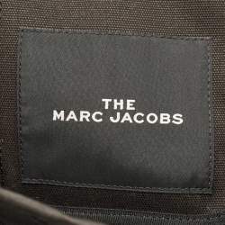 Pre Owned Marc Jacobs Black/White Canvas The Tote Logo Bag
