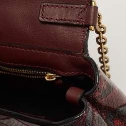 Marc Jacobs Multicolor Python Embossed and Leather The J Marc Patchwork Shoulder Bag