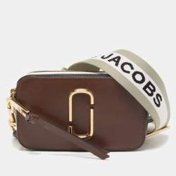Cross body bags Marc Jacobs - Marc jacobs snapshot bag in turquoise leather  - H158L01SP22452
