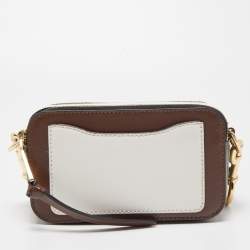 Marc Jacobs Tri Color Leather Snapshot Camera Crossbody Bag