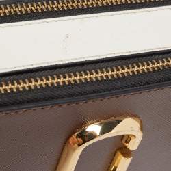 Marc Jacobs Tri Color Leather Snapshot Camera Crossbody Bag