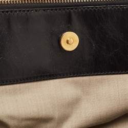 Marc Jacobs Black Leather Blake Satchel