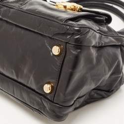 Marc Jacobs Black Leather Blake Satchel