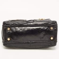 Marc Jacobs Black Leather Blake Satchel
