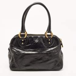 Marc Jacobs Black Leather Blake Satchel