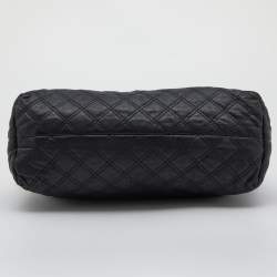 Pre Owned Marc Jacobs Black Leather Kari Satchel