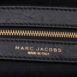 Pre Owned Marc Jacobs Black Leather Kari Satchel