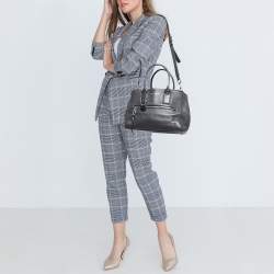 Marc Jacobs Dark Grey Leather Recruit East West Tote