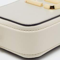 Marc Jacobs Tri Color Leather Snapshot Camera Crossbody Bag