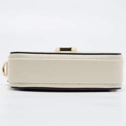 Marc Jacobs Tri Color Leather Snapshot Camera Crossbody Bag
