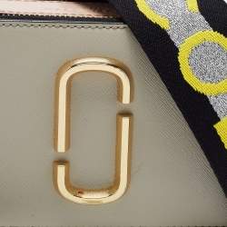 Marc Jacobs Tri Color Leather Snapshot Camera Crossbody Bag